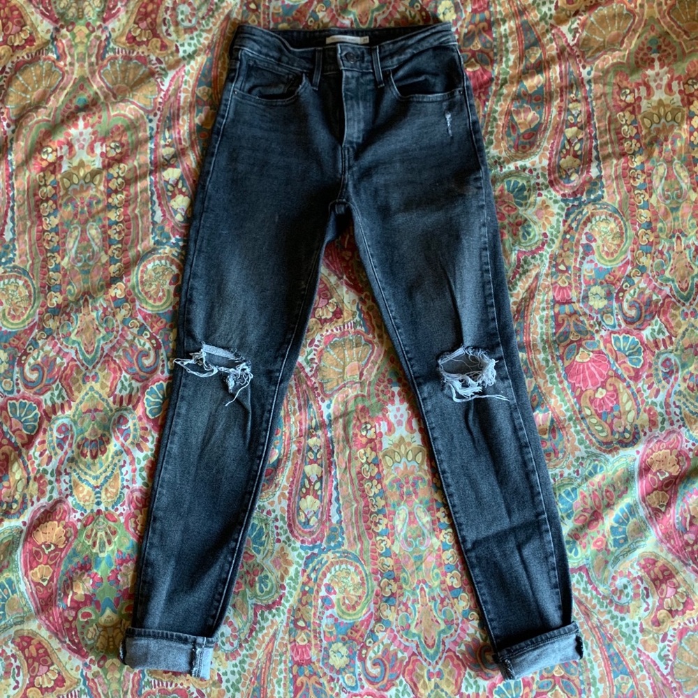 High rise skinny Levi’s